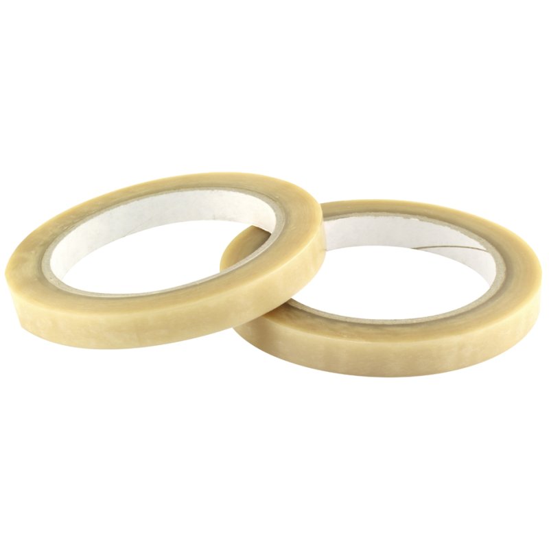 RAADHUIS Plakband, 12 mm x 66 m, PP, transparant