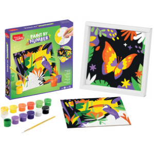 Maped Creativ schilderset Schilderen op Nummer Luipaard/Vogel