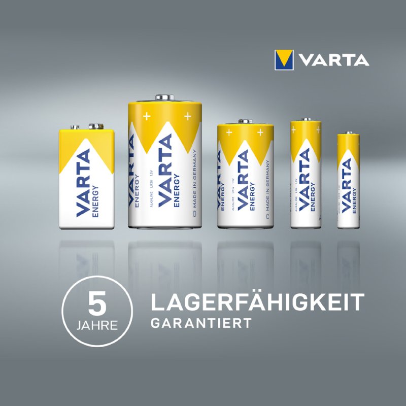 VARTA Alkaline Batterijen Energy, 24 stuks, Micro AAA