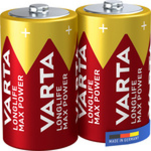 VARTA Alkaline Batterij Longlife Max Power, Mono (D)