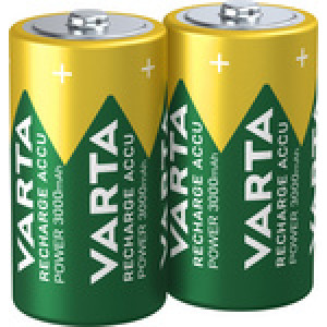 VARTA NiMH oplaadbare batterij 'RECHARGE ACCU Power', Baby (C), 3000 mAh