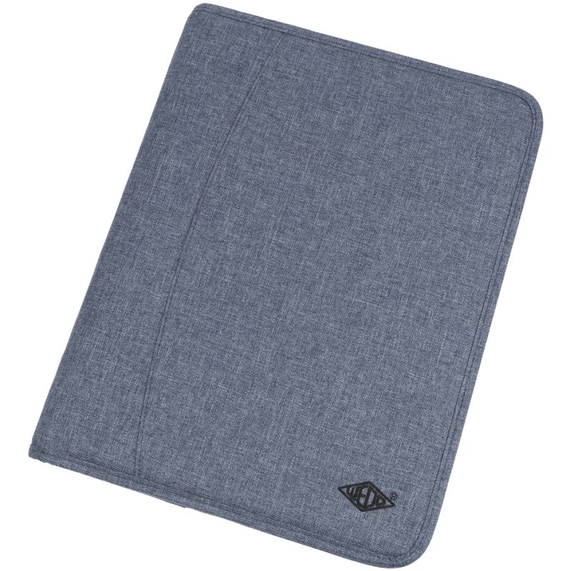 WEDO A4 Ringmap DENIM, polyester, blauw gemêleerd
