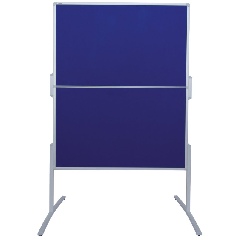 FRANKEN flipover PRO, opklapbaar, blauw vilt