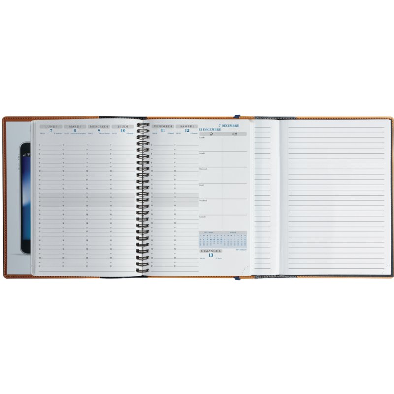 EXACOMPTA Agenda All in One Classic 2025/2026 zwart