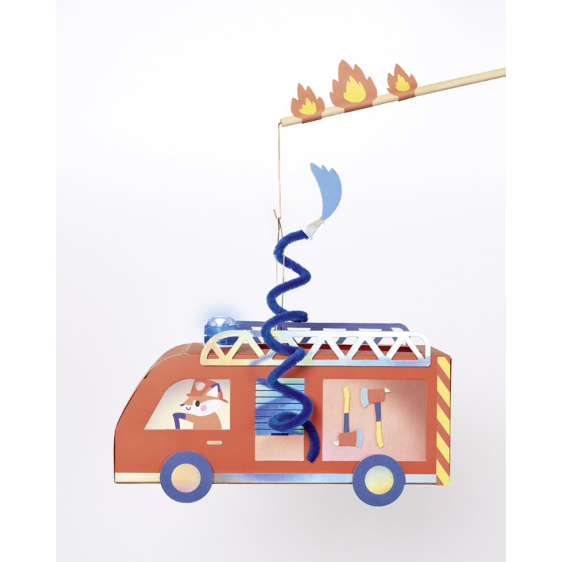 folia Knutselset Brandweer Lantaarns