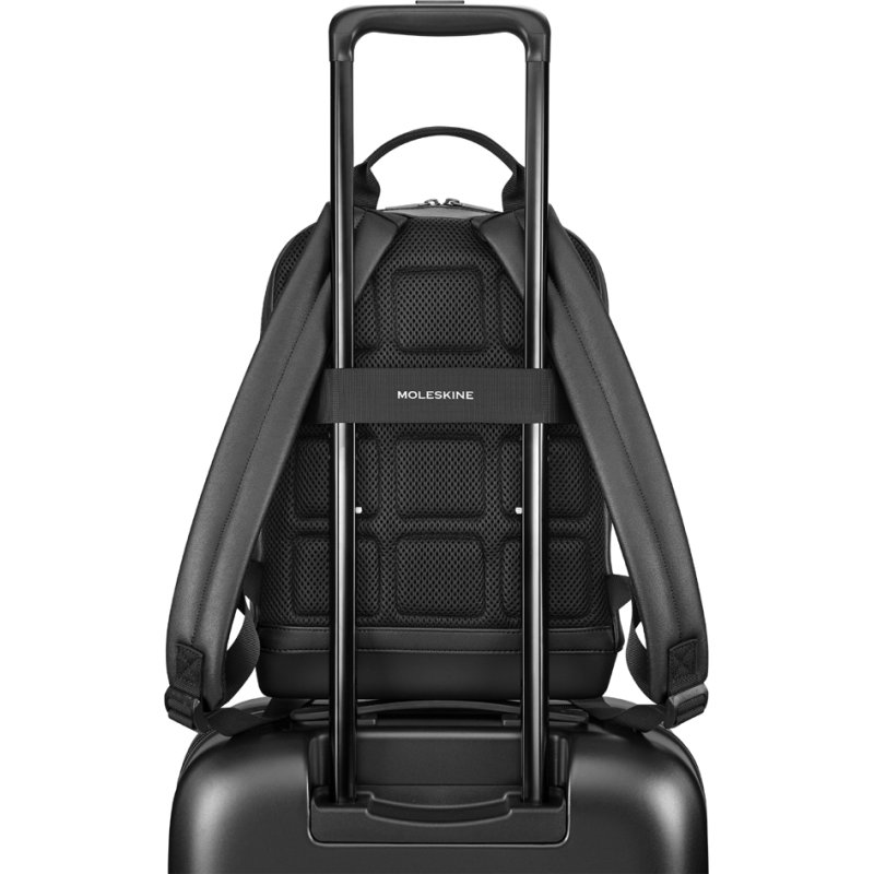MOLESKINE Classic 2.0 notebookrugzak, maat S, zwart