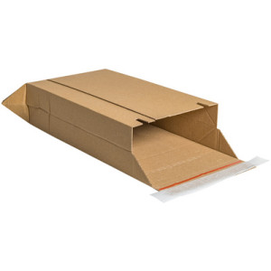 Verzenddoos van golfkarton, bruin, A4+