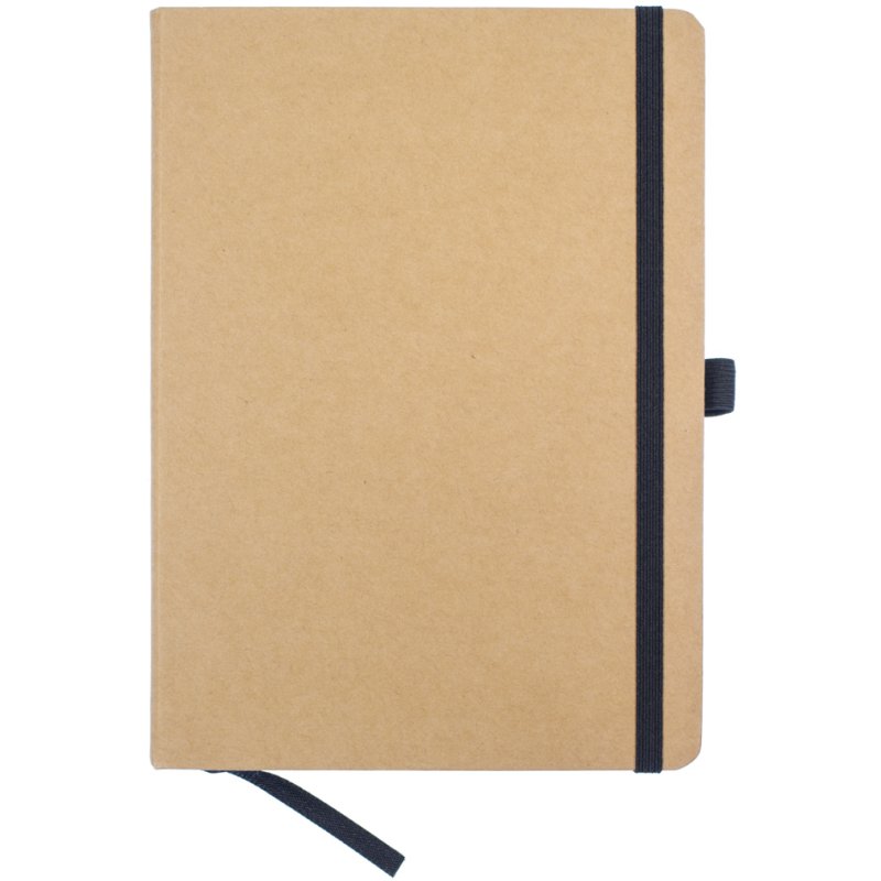 Kangaro Notitieboek, A5, gelinieerd, zwart, 96 bladen