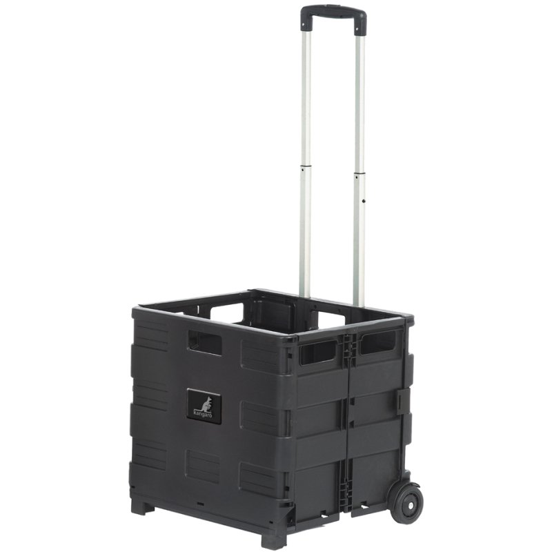 Kangaro opvouwbare transportkar met opvouwbare bak, draagvermogen 35 kg