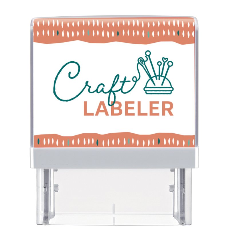 COLOP Textielstempel Set Craft Labeler Printer 20 DIY met innaamlabels