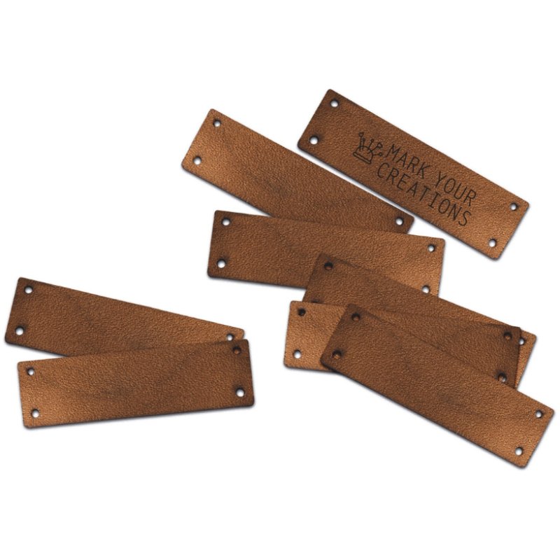 COLOP Innaai-etiketten Craft Labeler, bruin, leer