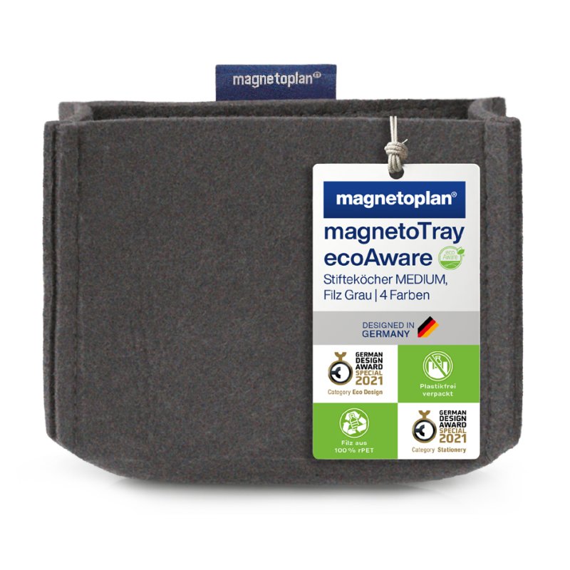 magnetoplan Pennenhouder magnetoTray, medium, blauw