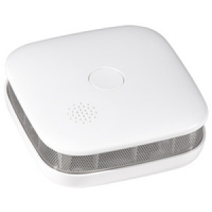 LogiLink Rookmelder met lithiumbatterij, wit