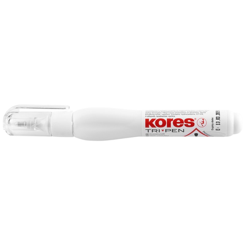 Kores correctiepen 'Tri Pen', wit, inhoud: 10 g