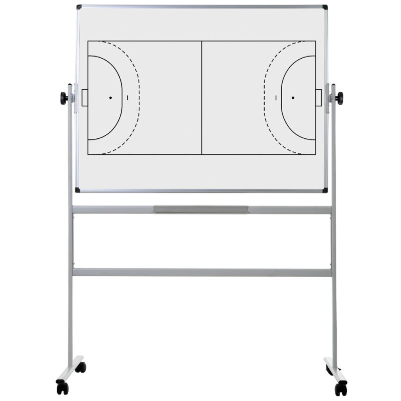 Bi-Office mobiel whiteboard, handbalveld, 1200 x 900 mm