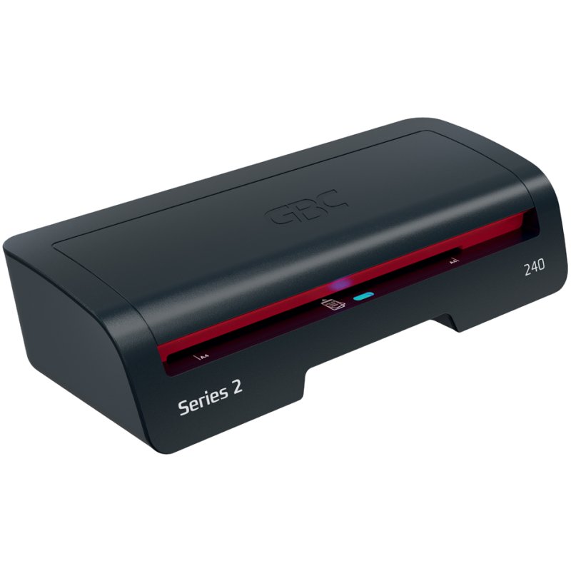 GBC Lamineerapparaat 240, geschikt voor A4, zwart/rood