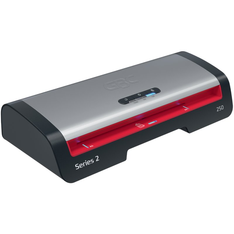 GBC Lamineerapparaat 250, tot DIN A4, zwart/zilver/rood