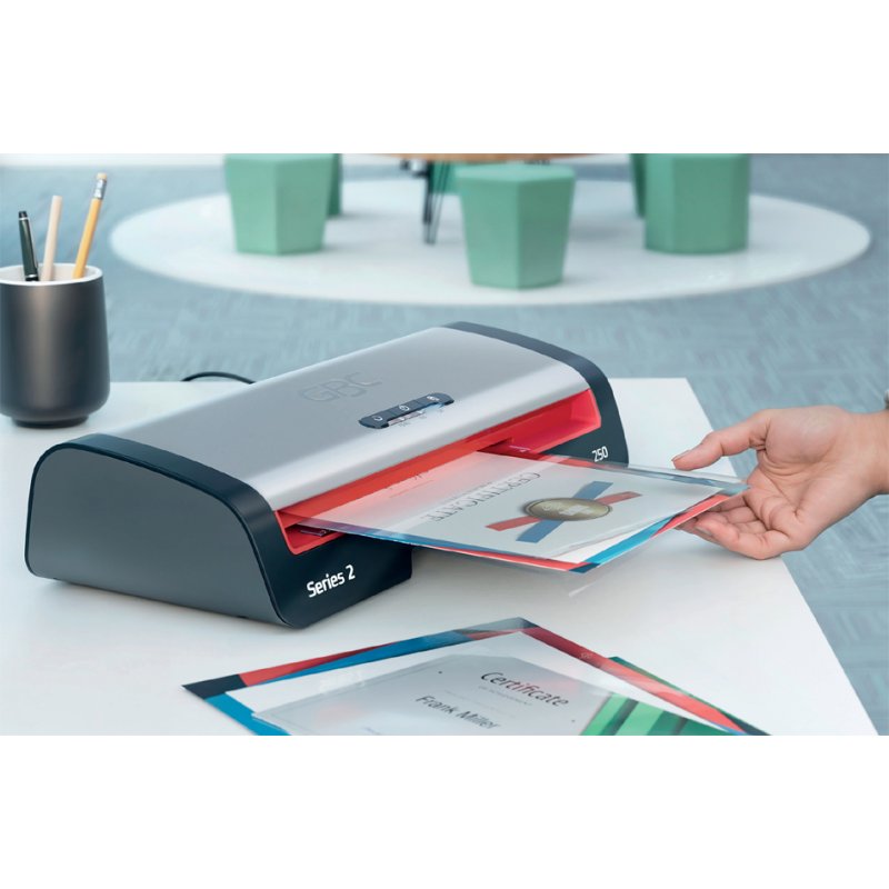 GBC Lamineerapparaat 250, tot DIN A4, zwart/zilver/rood