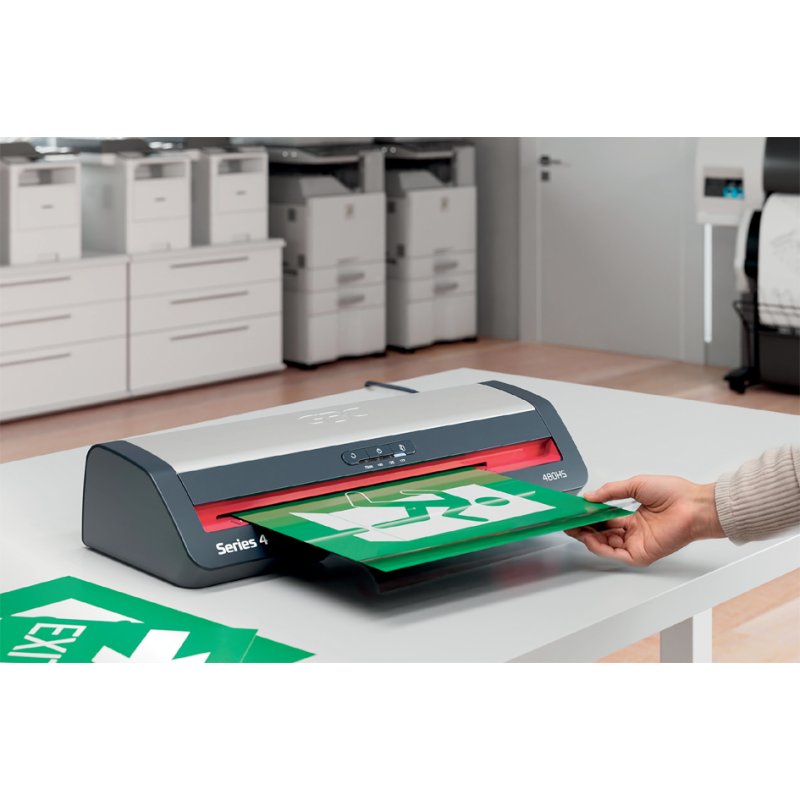 GBC Lamineerapparaat 480HS, tot A3 formaat, zwart/zilver/rood