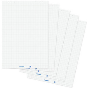 FRANKEN Flipchartblok U-Act! Line, 680 x 990 mm, set van 5 stuks