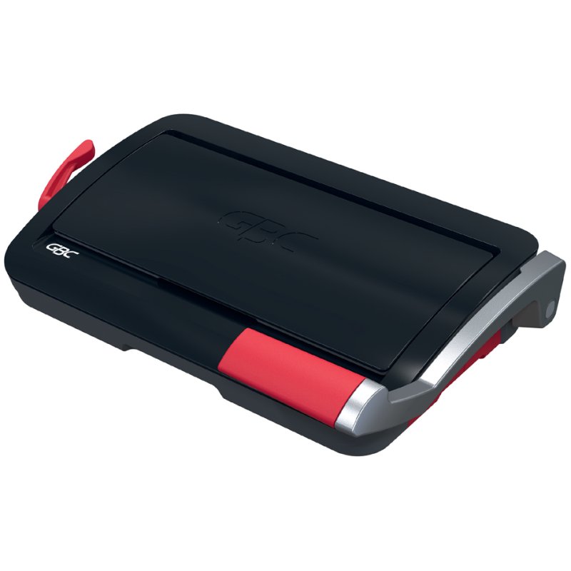 GBC inbindmachine CombBind CB12, zwart/rood/zilver