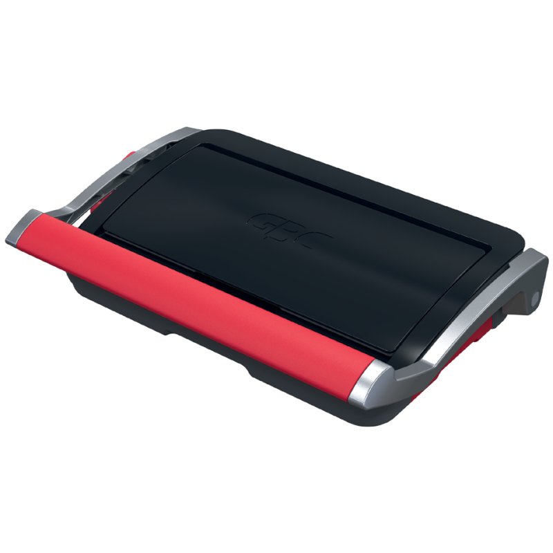 GBC CombBind CB15 inbindmachine, zwart/rood/zilver