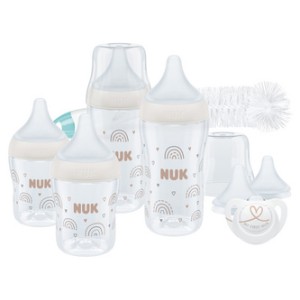 NUK Perfect Match Starter Set, 8-delig, met flessen en spenen