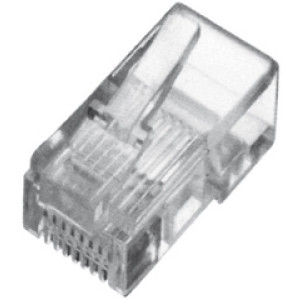 DIGITUS RJ45 stekker voor ronde kabel, Cat. 5e, onafgeschermd