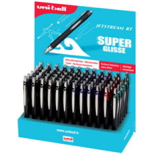 uni-ball JETSTREAM SXN210 gelpennen, display van 72 stuks