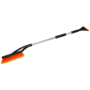 Bradas telescopische ijskrabber met sneeuwborstel, 890 - 1.170 mm