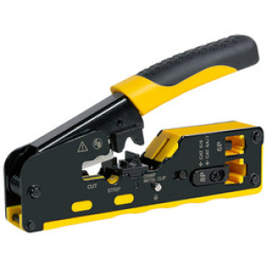 LogiLink Crimptang voor Cat.5/Cat.6/Cat.6A/Cat.7 RJ45 en RJ11/RJ12 aansluitingen