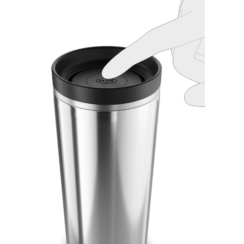 alfi isoleerbeker ISO COFFEE MUG PRO, 0,38 l, fluweelzwart