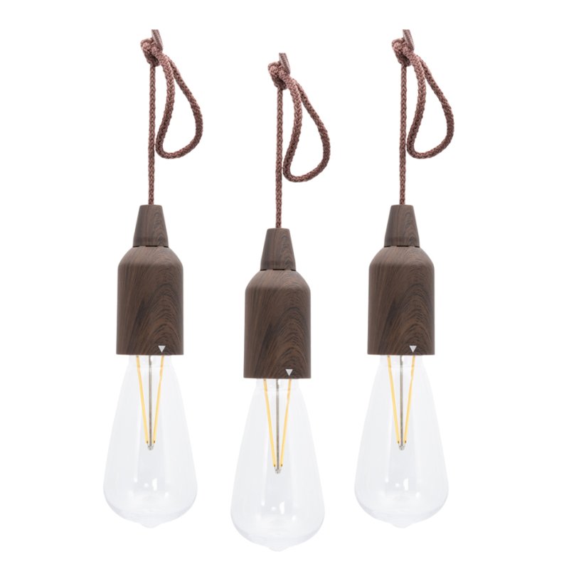 Securit Copenhagen oplaadbare LED hanglampen, 3 stuks