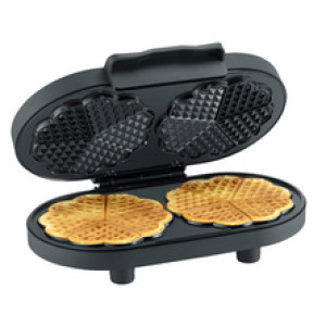 SEVERIN Duo-Wafelijzer Black Line WA 2118, zwart