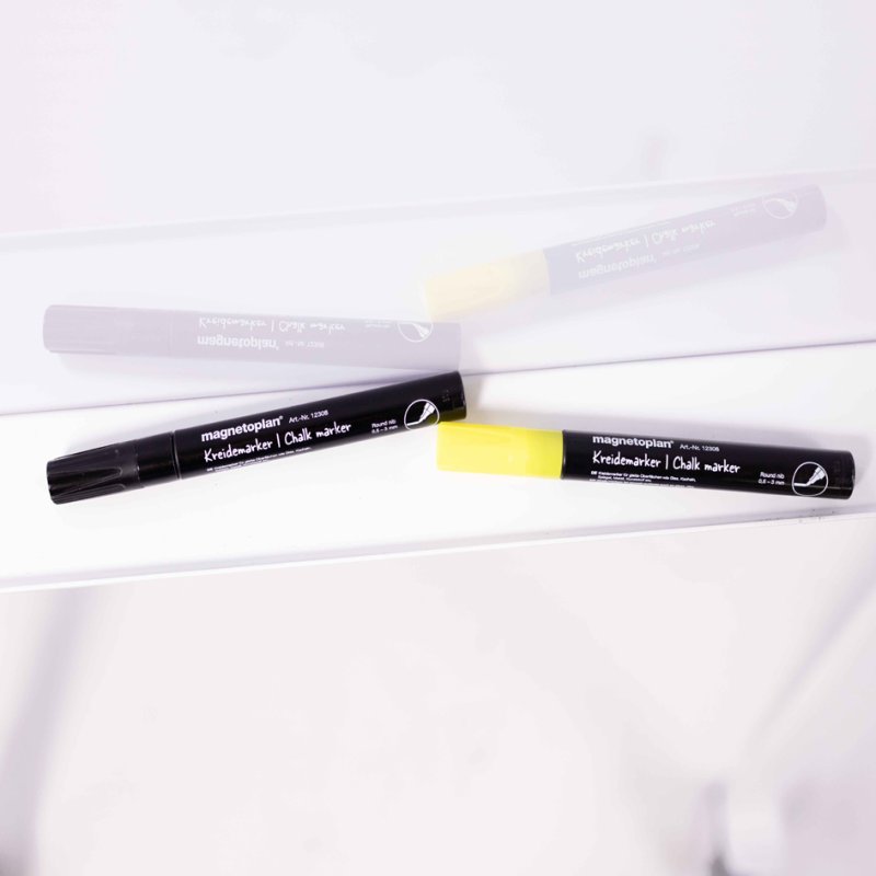 magnetoplan Design glasmagneetbord, (B)760 x (H)1.800 mm