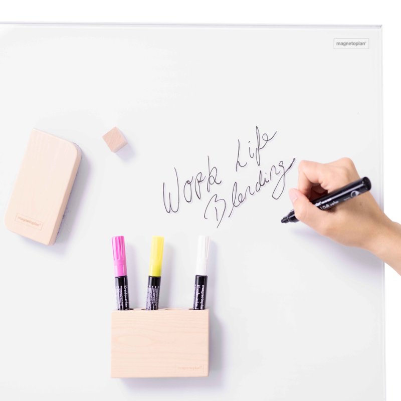 magnetoplan Design glasmagneetbord, (B)760 x (H)1.800 mm