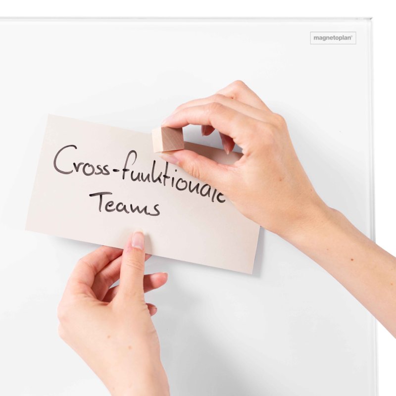 magnetoplan Design glasmagneetbord, (B)760 x (H)1.800 mm