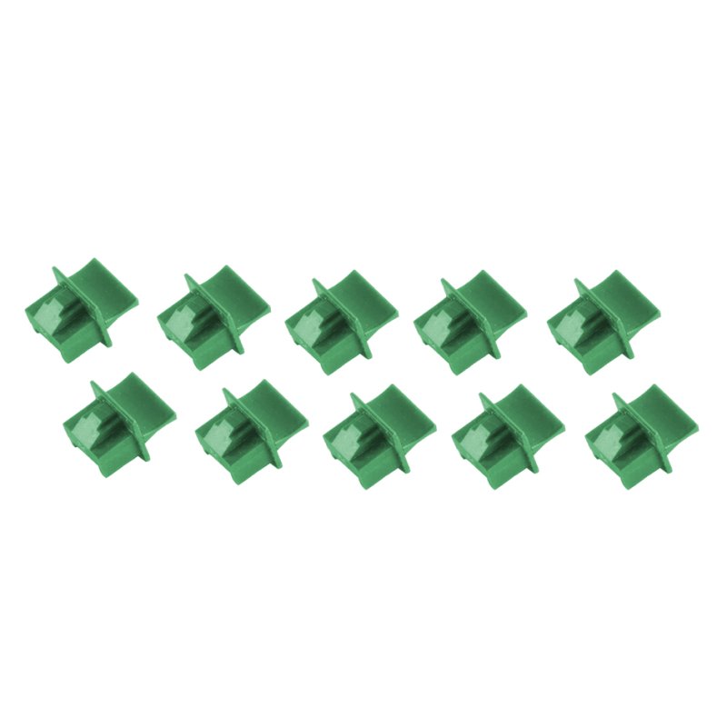 shiverpeaks Stofbescherming voor RJ45 Koppeling, zwart, 10 stuks