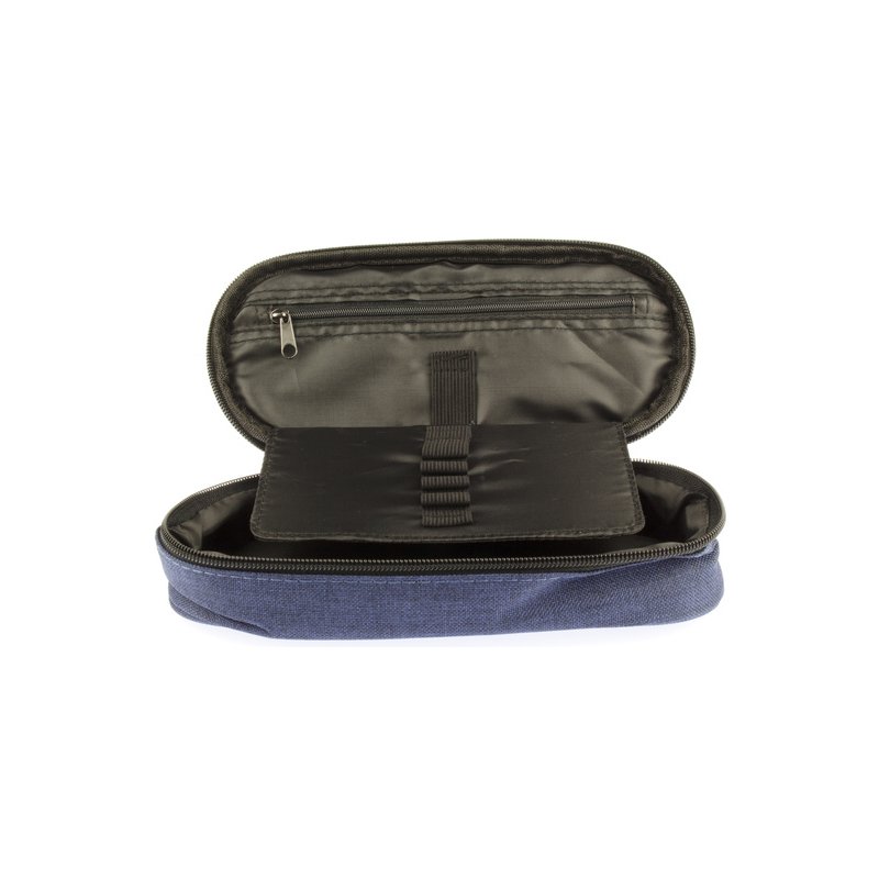 Kangaro pennenetui ovaal polyester donkerblauw