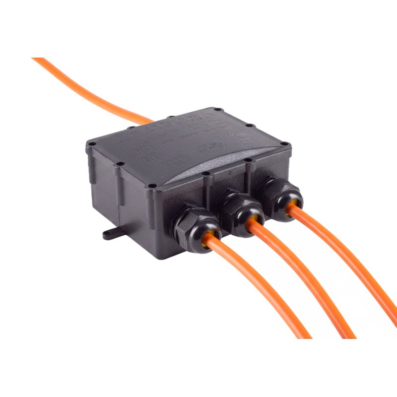 shiverpeaks Netwerk Outdoor Kabelverbinder Box, IP68, 1x3