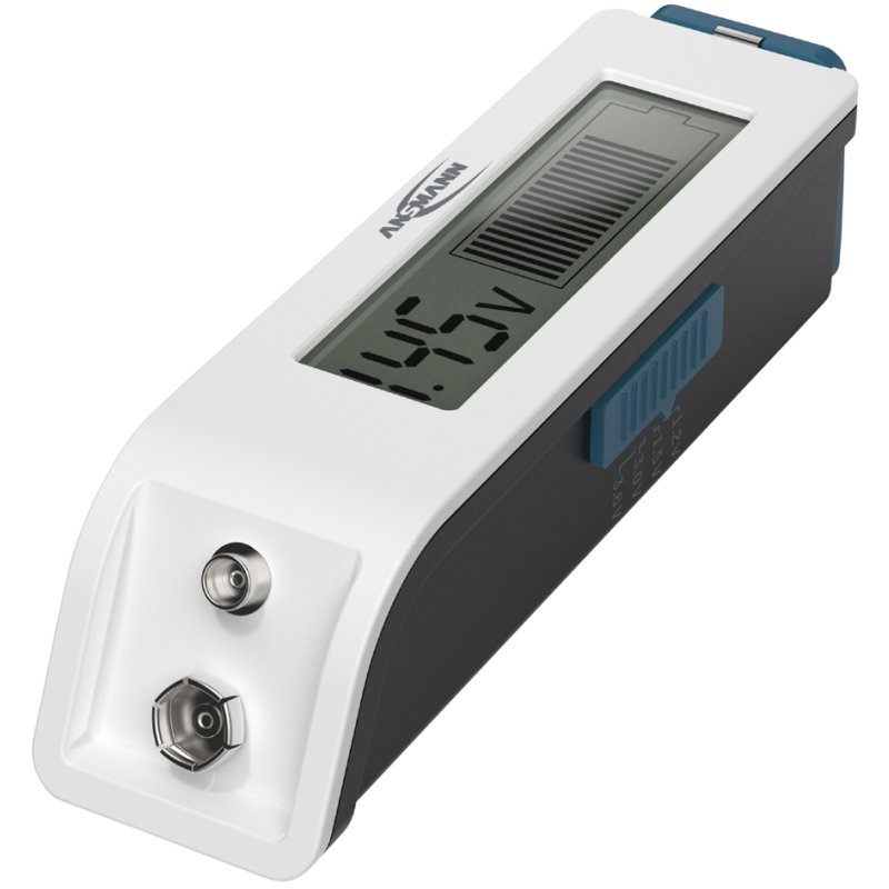ANSMANN Batterij Tester Comfort Check met LCD-Display