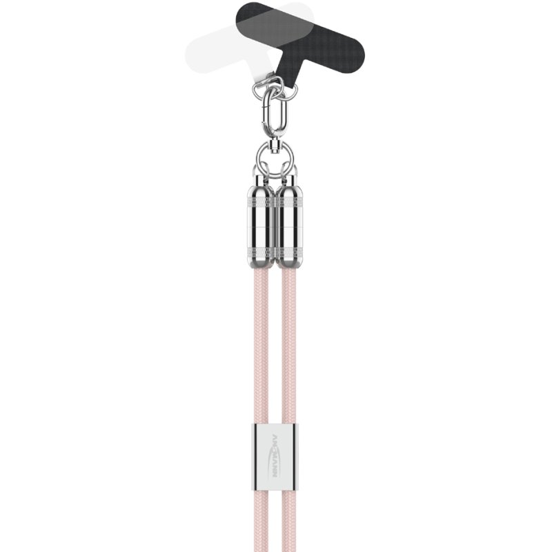 ANSMANN Smartphone Lanyard Kabel, USB-C naar Lightning, blauw