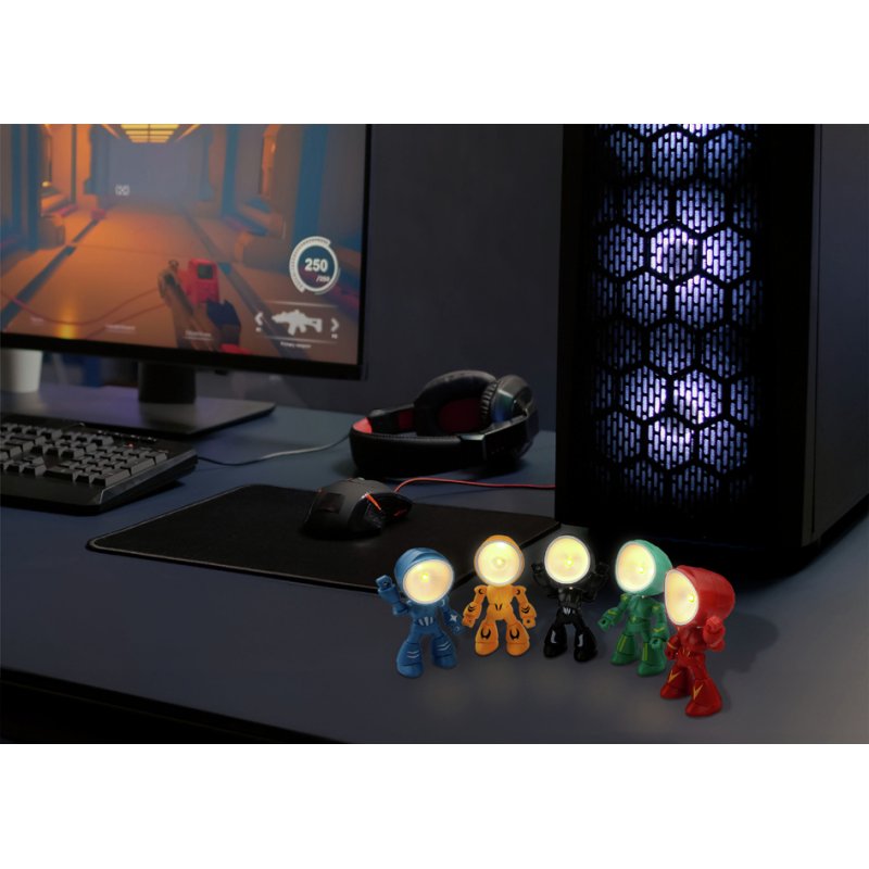 ANSMANN LED-decoratielamp DECO SPACE LIGHT, display met 25 stuks