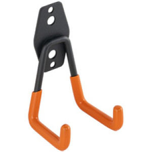 Bradas gereedschapshouder, staal met PVC-coating, oranje, max 10 kg