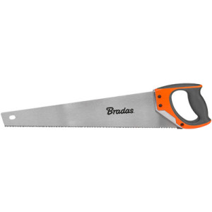 Bradas handzaag V-SERIES, 500 mm, geharde staal SK5, antraciet/oranje