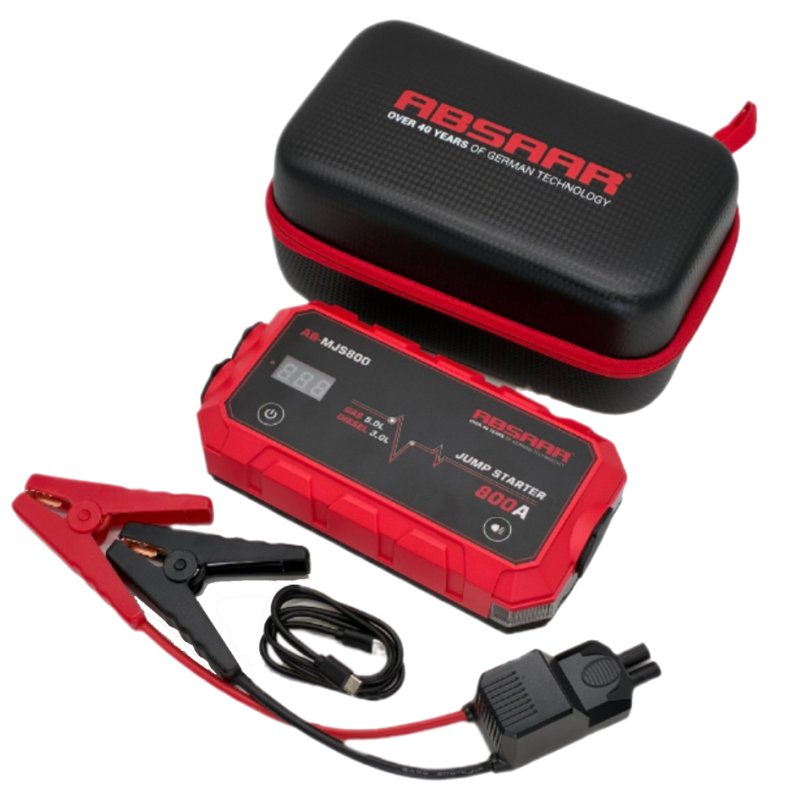 ABSAAR Jump Starter AB-MJS 800 Startbooster 16.000 mAh