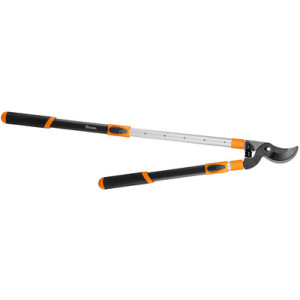 Bradas telescopische takkenschaar V-SERIES, antraciet/oranje, bypass-mes, 660-1000 mm