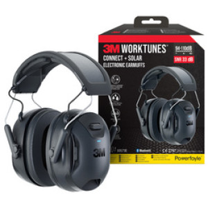 3M WorkTunes Connect gehoorbescherming, Bluetooth, 33 dB geluidreductie
