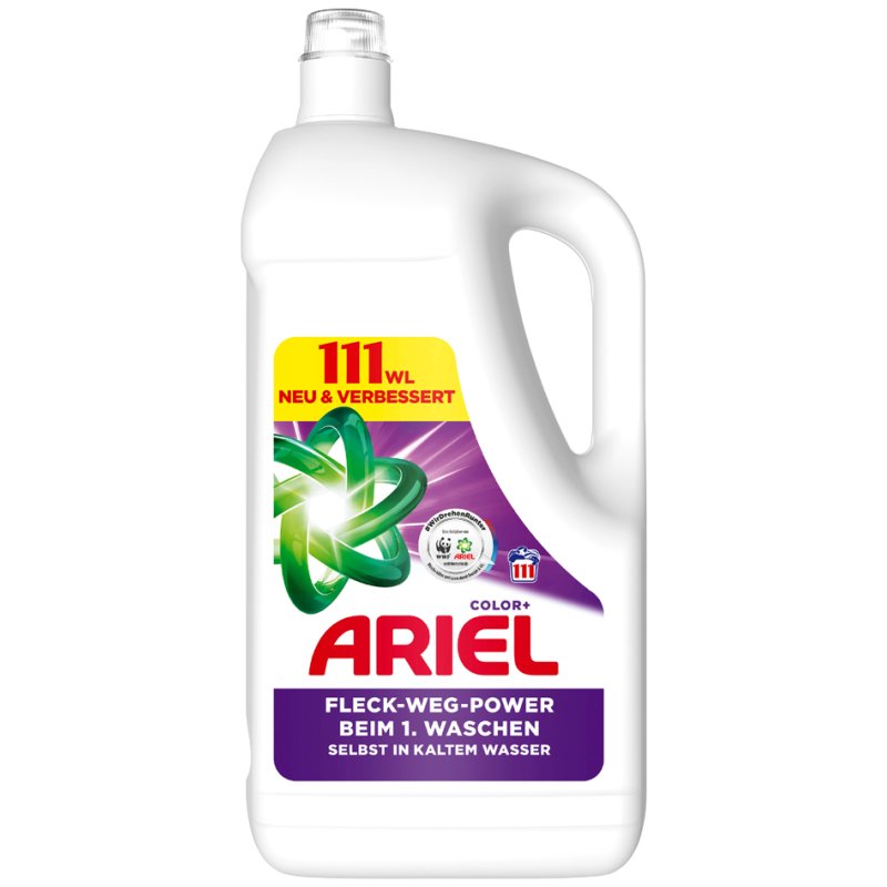 ARIEL vloeibaar wasmiddel Color+, 2,25 liter, 50 wasbeurten