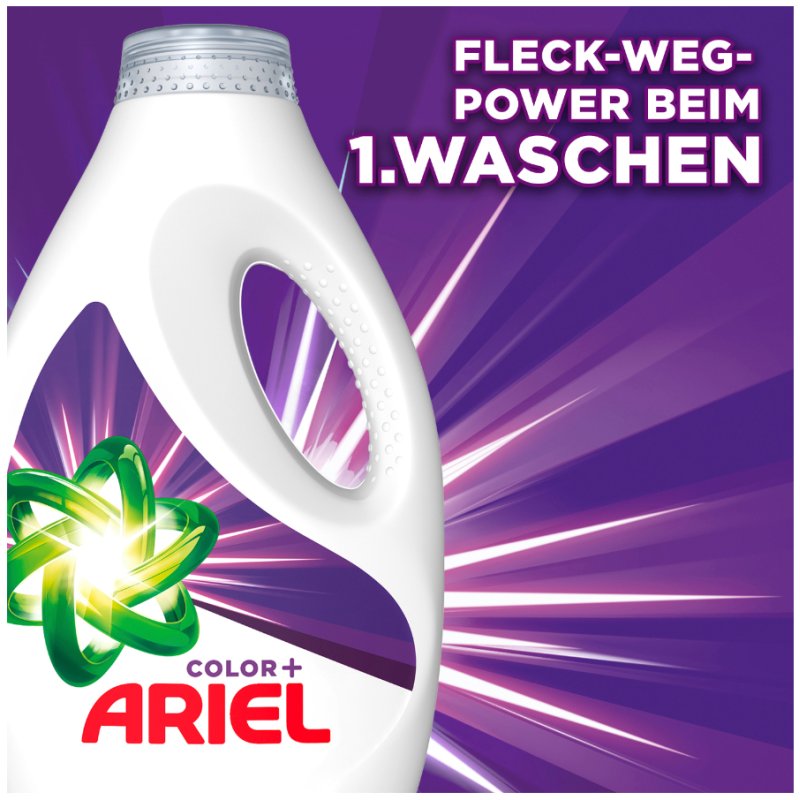 ARIEL vloeibaar wasmiddel Color+, 2,25 liter, 50 wasbeurten
